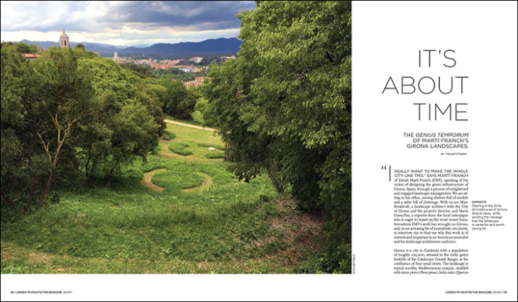 This article first appeared in the January 2017 issue of Landscape Architecture Magazine