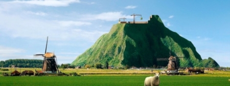 The Dutch Mountain - image from Die Berg Komt Er website, unattributed