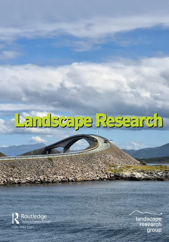 Landscape Research Special Issue: ‘Landscapes of Care’ - cover